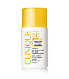 Солнцезащитный минеральный флюид для лица Mineral Fluid SPF 50