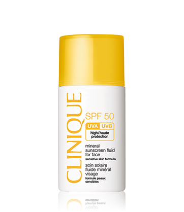 Солнцезащитный минеральный флюид для лица Mineral Fluid SPF 50